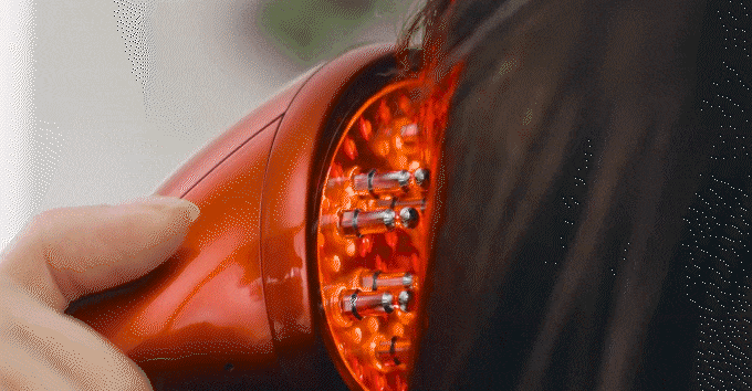 LLLTの照射イメージ