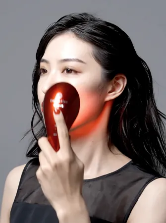 レーザーを顔に浴びるスキンケア